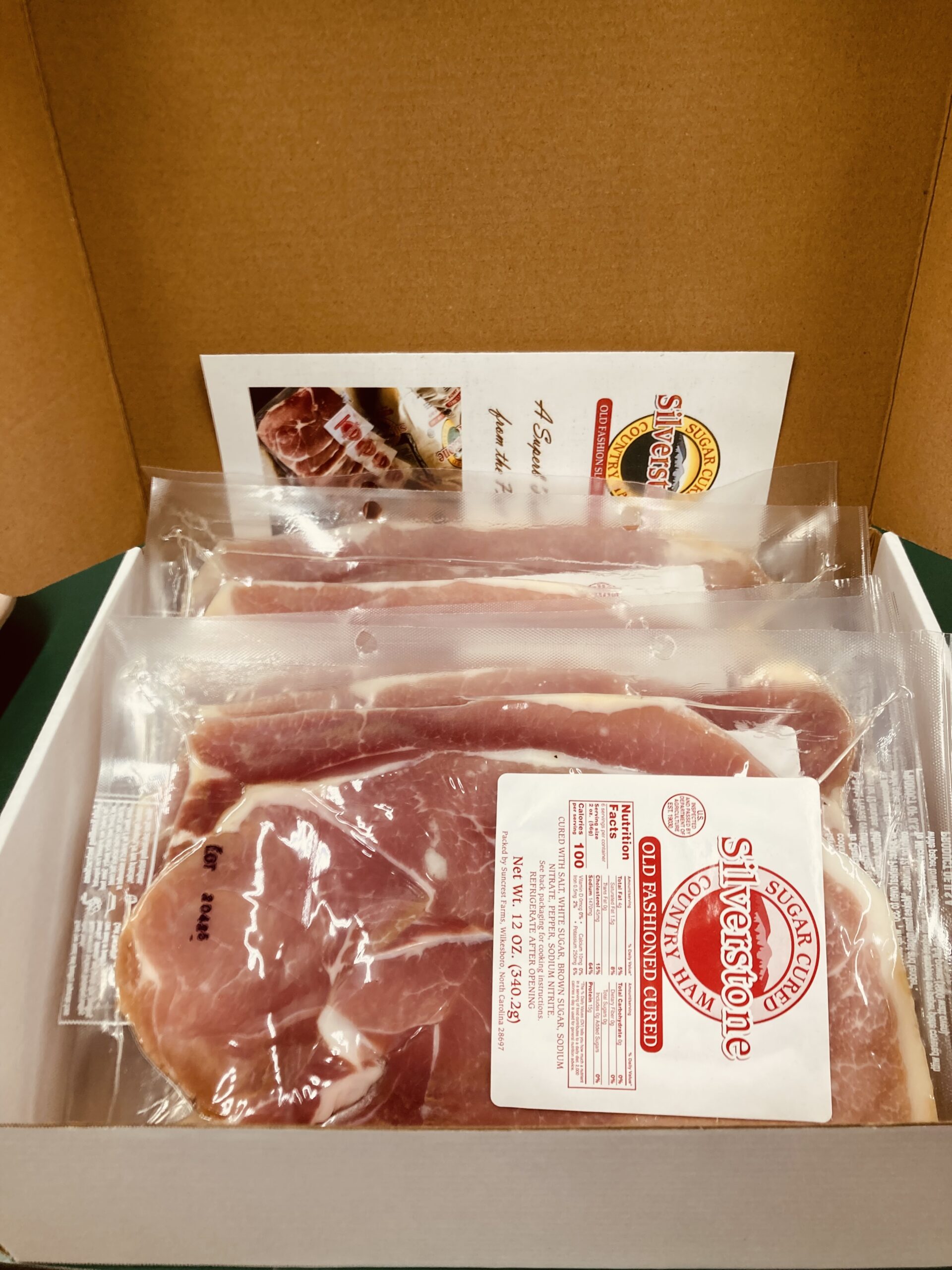 6 Pack Silverstone Ham Gift Box